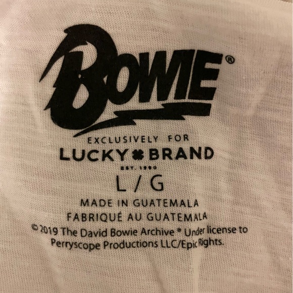 David Bowie Fan Club T-Shirt - Picture 5 of 5
